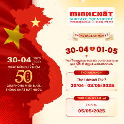 Minh Chất   Thông báo lịch nghỉ lễ 30 04