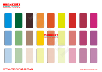 Bột màu anode nhôm Pionmi - PK Series