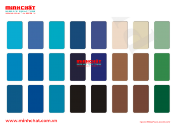 Bột màu anode nhôm Pionmi - PSD Series